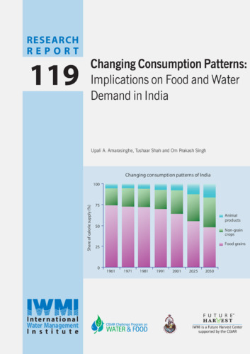 Changing consumption patterns: implications on food and water demand in ...