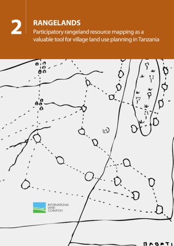 Participatory rangeland resource mapping as a valuable tool for village ...