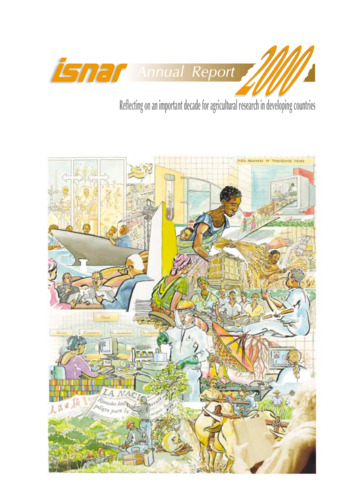 ISNAR Annual Report 2000